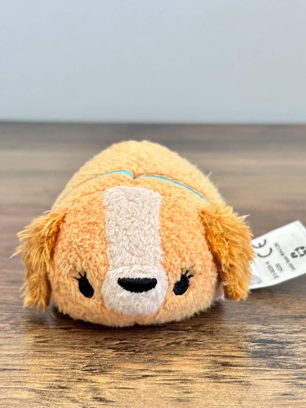 Disney Store Tsum Tsum Lady & the Tramp Stuffed Animal Mini Plush Toy AUTHENTIC